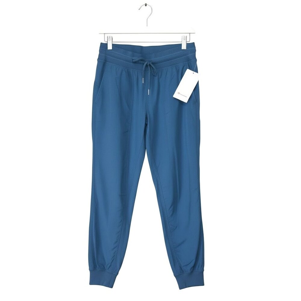 NWT Lululemon Dance Studio Mid-Rise Jogger in Soft Denim Blue Pants 14
